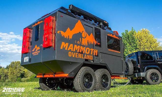 all Boy 越野拖挂高顶+全铝+强越野！冰球突破探险党终极选择！Mammoth T(图1)