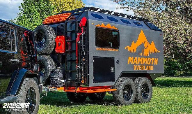 all Boy 越野拖挂高顶+全铝+强越野！冰球突破探险党终极选择！Mammoth T(图2)