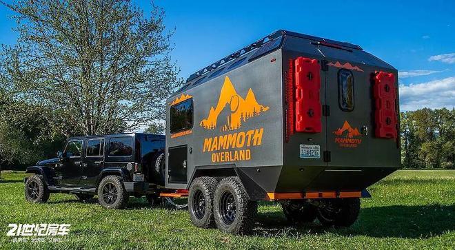 all Boy 越野拖挂高顶+全铝+强越野！冰球突破探险党终极选择！Mammoth T(图9)